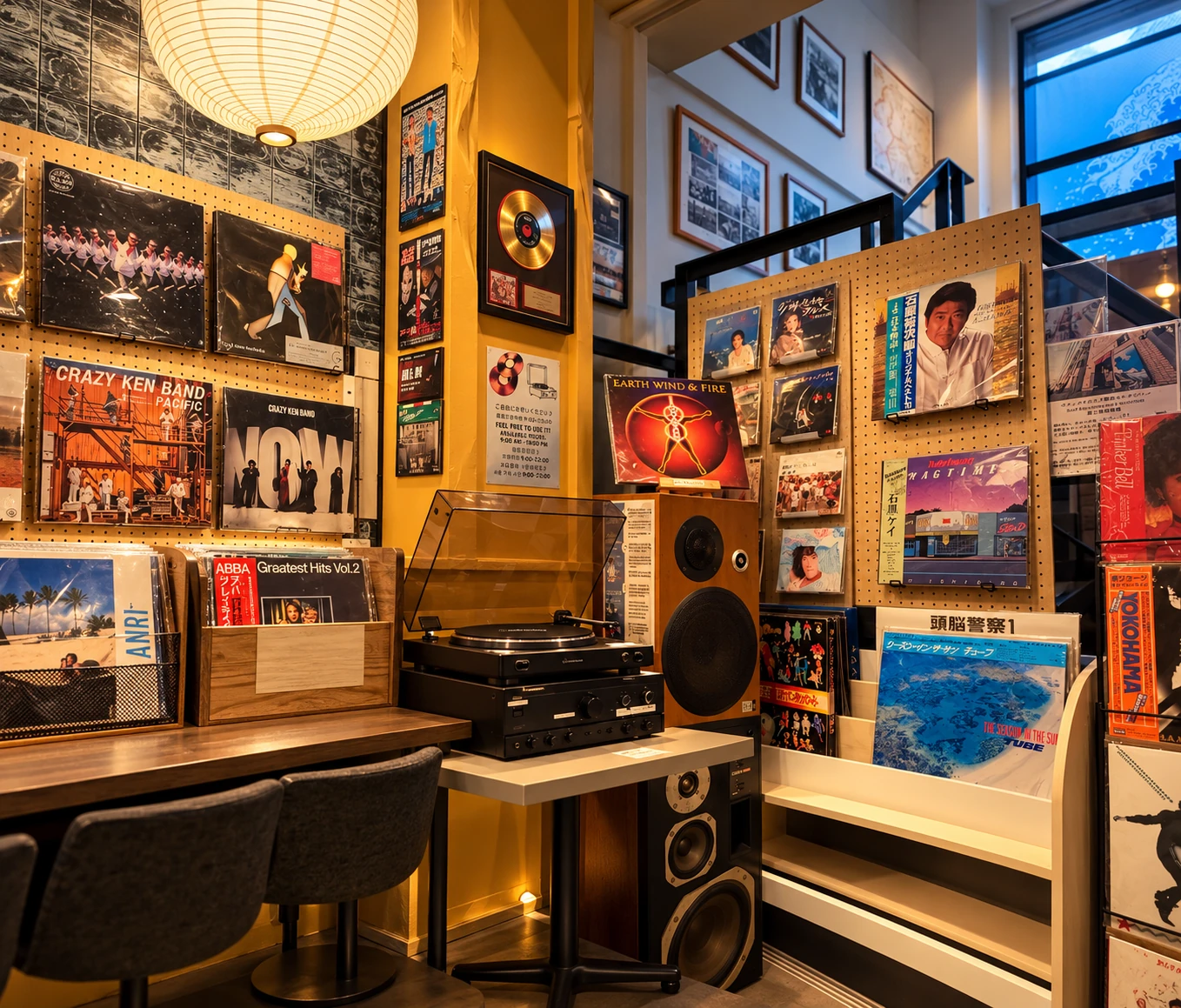 B1F record corner